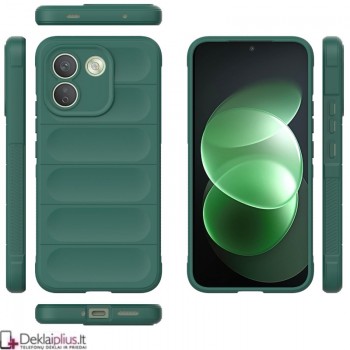 Magic Shield guminis dėklas - žalias (Xiaomi Redmi Note 17 Pro Max) Magic Shield guminis dėklas - žalias (Xiaomi Redmi Note 17 Pro Max)
